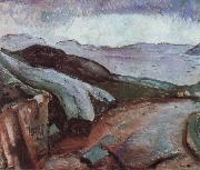 Edvard Munch Shore painting